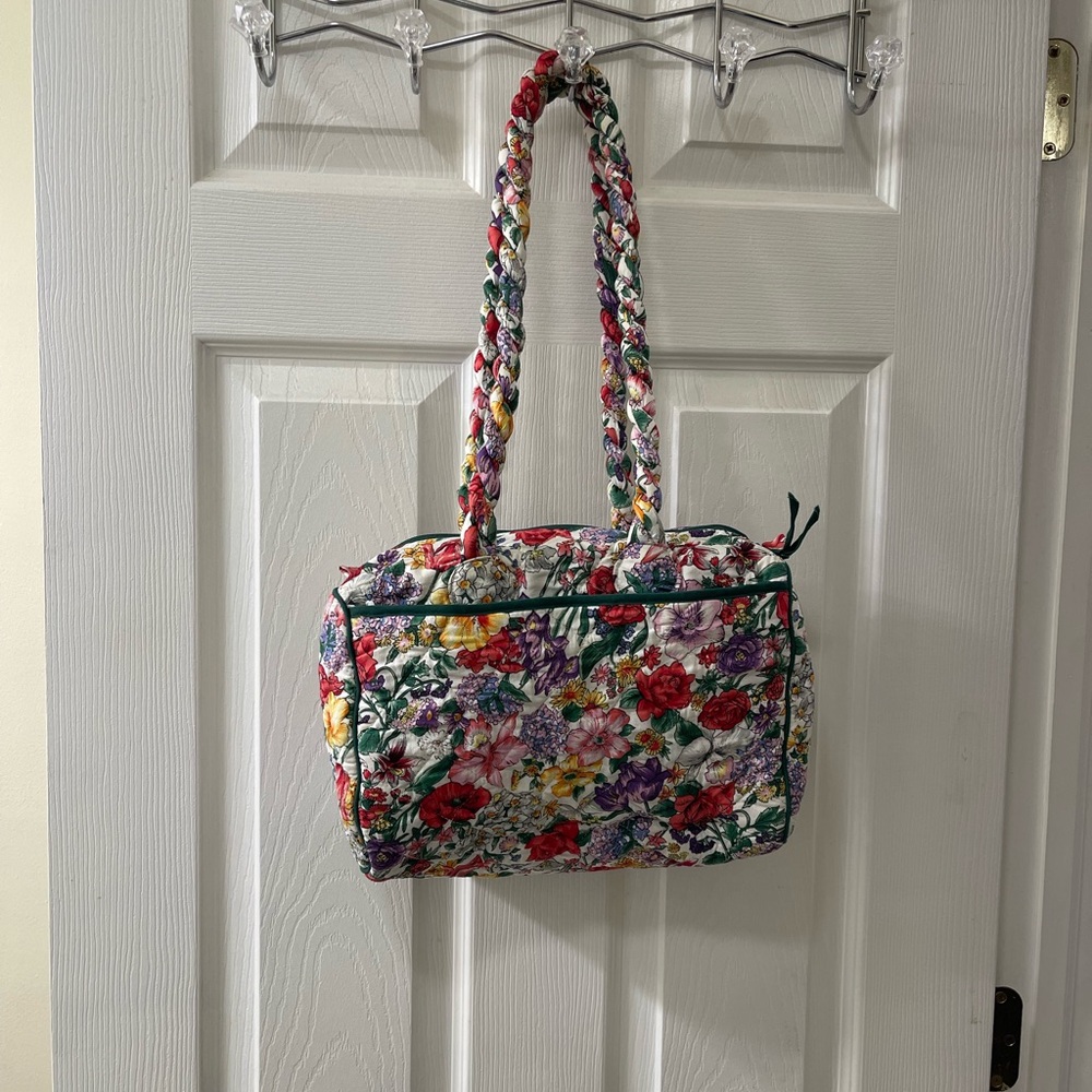 Colorful Floral Shoulder Bag